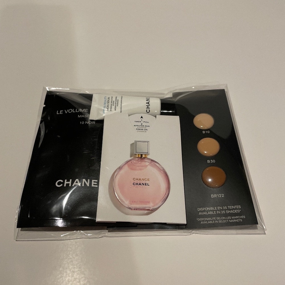 🍀 CHANEL 🍀 Volume Mascara Micro Serum Foundation Fragrance Samples 🍀